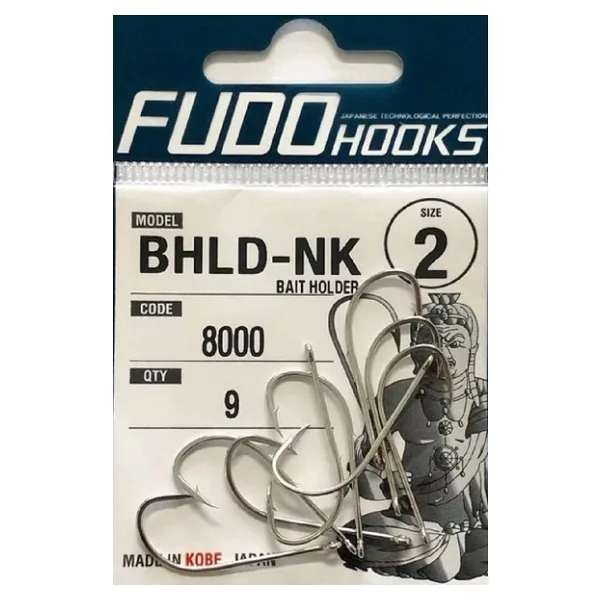 Fudo 8001 Bait Holder Black Nikel DELİKLİ SAP NO:1