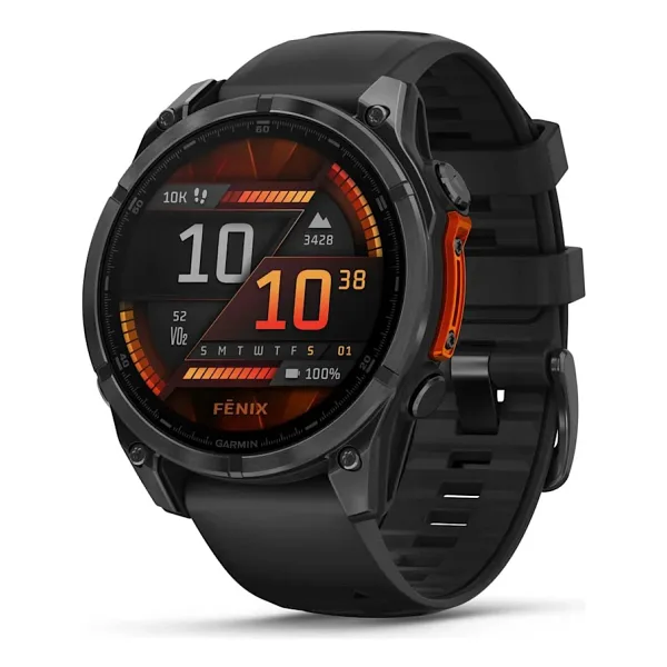 Garmin Fenix 8 47mm Amoled Gri Akıllı Saat