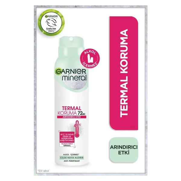 Garnier Mineral Termal Koruma 150 ml Kadın Deodorant