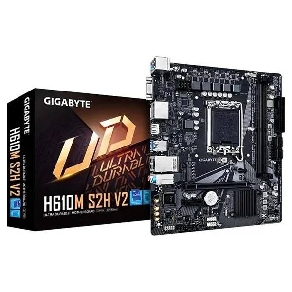 Gigabyte H610M-S2H-V2 Intel LGA1700 DDR5 Micro ATX Anakart