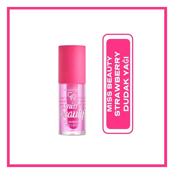 Golden Rose Miss Beauty Tint Strawberry Dudak Yağı