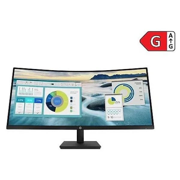 HP P34HC G4 21Y56AA 34" 5 ms Curved 60 Hz Monitör