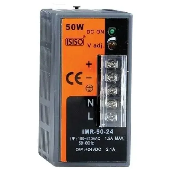 IMR-50-12 - 50W 12VDC 4.2A Ray Montajlı Kapalı Tip Mini Güç Kaynağı