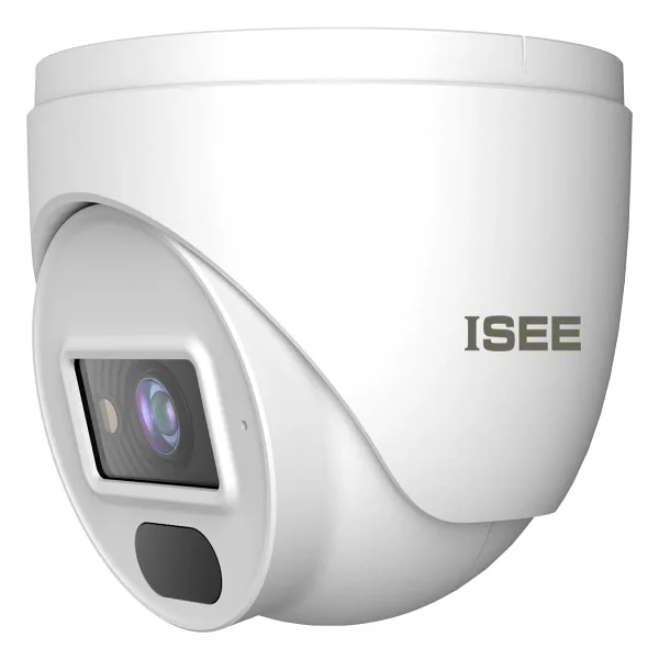 ISEE KAMERA IP ISN-9524S4L DOME, 2MP, 2.8MM, H.265+, 20M IR, DAHİLİ MİKR, VİDEO ANALİZ, PLASTİK+METAL