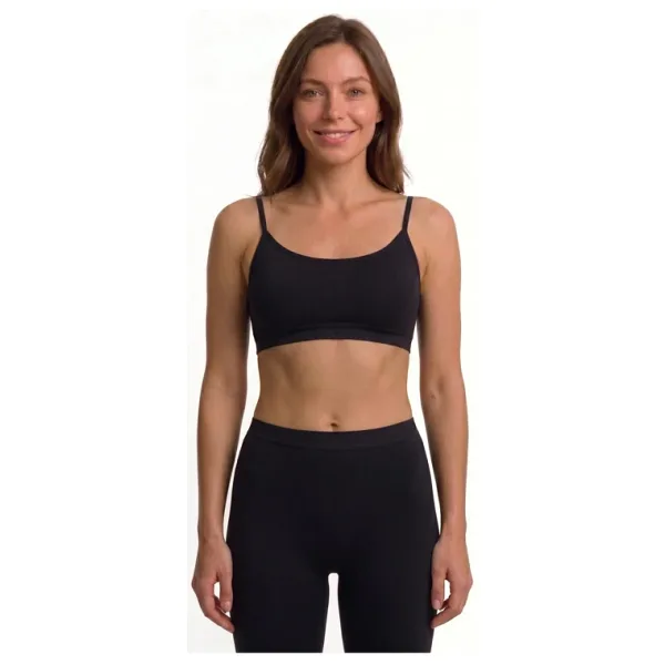 Kadın Dikişsiz Seamless Spor Sütyeni Pedli Toparlayıcı İnce Askılı Büstiyer