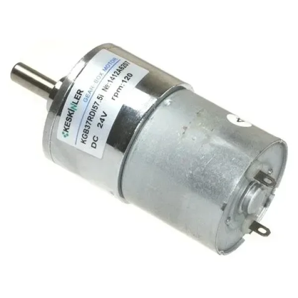 KGB-37 24V 120Rpm Redüktörlü Dc Motor