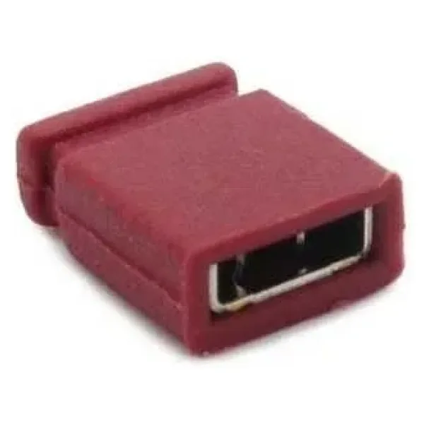 Kısa Devre Jumper 2.54mm Kırmızı 2 Pin