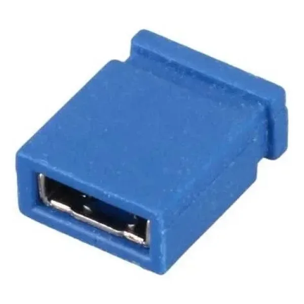 Kısa Devre Jumper 2.54mm Mavi 2 Pin