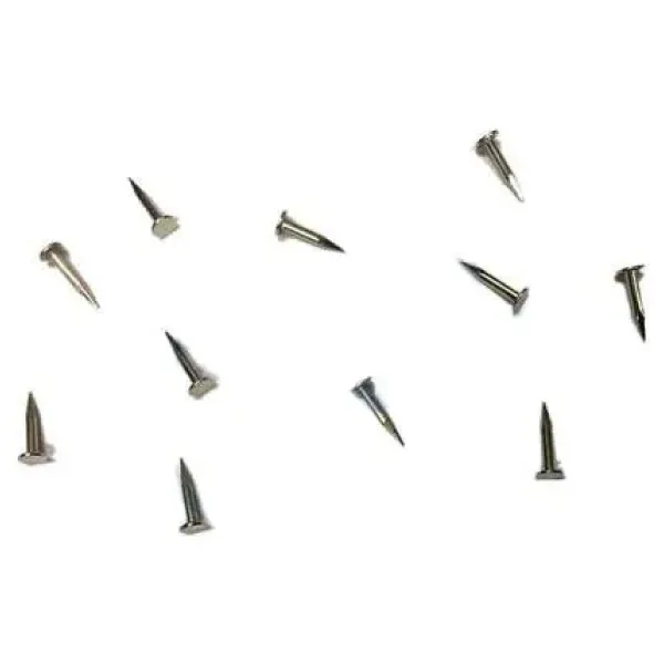 Klips, Menteşe, Ayağı Çivisi 7mm Çelik - Nikel 100gr