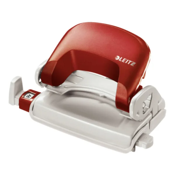 Leitz 5058 10 Sayfa Kırmızı Delgeç