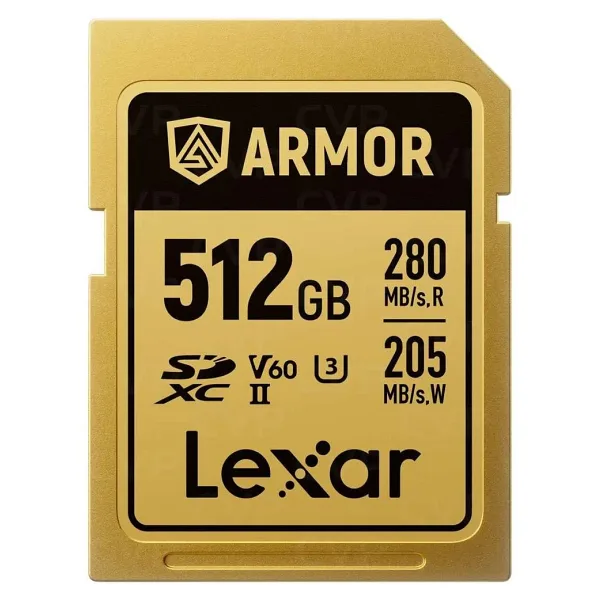 Lexar Armor Gold UHS-II U3 V60 512 GB Hafıza Kartı