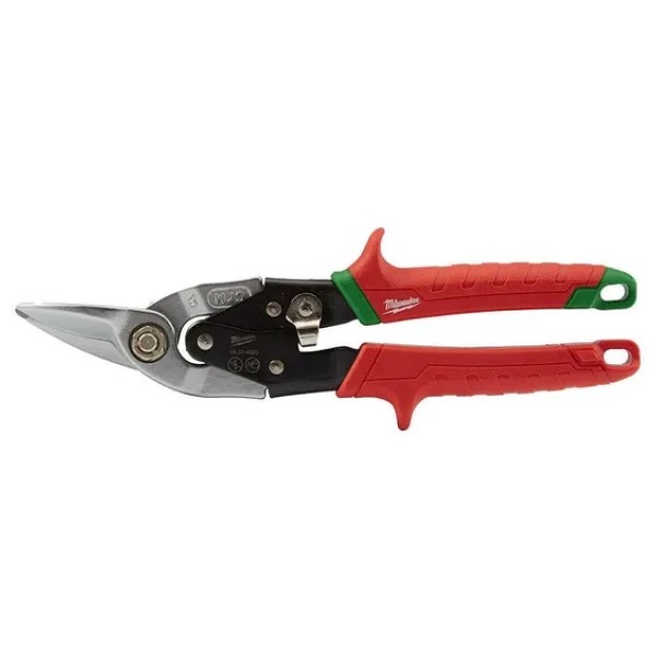 Milwaukee Ofset Kesim Kaportacı Makası (Sağ Yeşil) 260mm