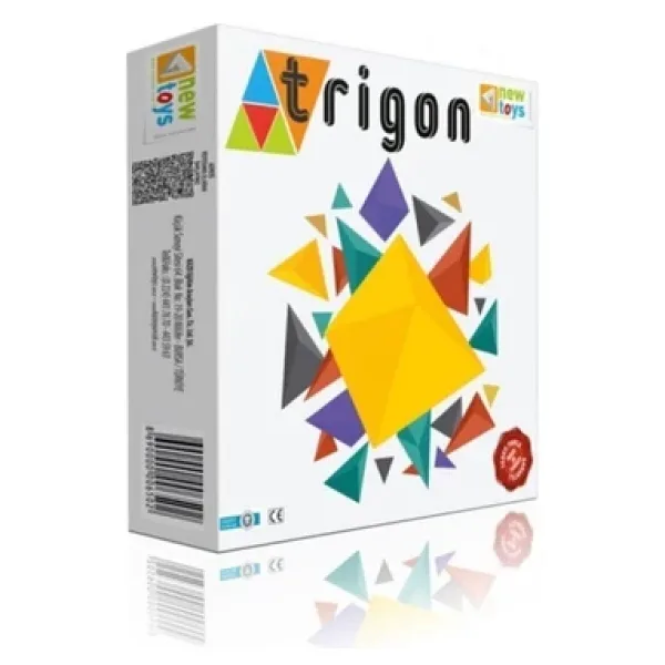 NewToys New Toys Trigon Oyunu Akıl Zeka Oyun Gelişmiş Tangram 3 Kitapçıklı