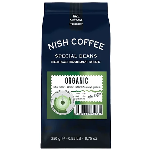 Nish Organik Filtre Kahve 250 gr