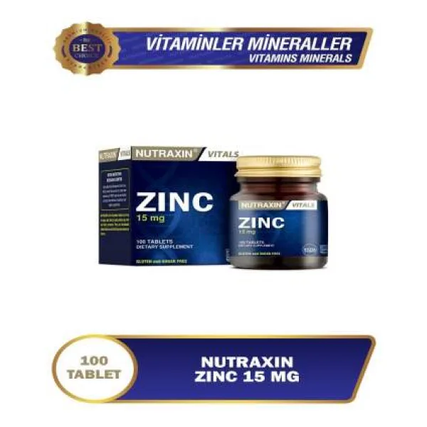 Nutraxin Zinc Sulphate 100 Tablet