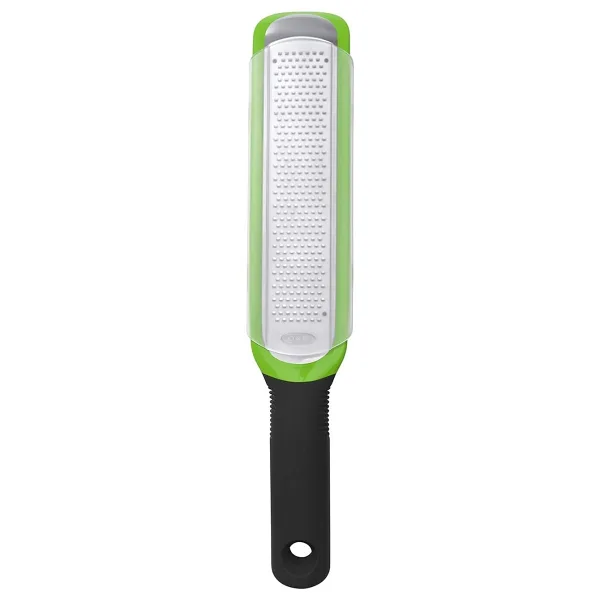 OXO Good Grips işlenmiş paslanmaz çelik baharat rendesi, yeşil - limonlar ve daha fazlası için