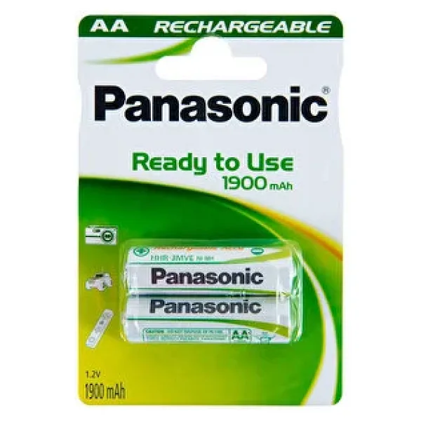 Panasonic 1900 mAh 2'li Şarj Edilebilir AA Kalem Pil