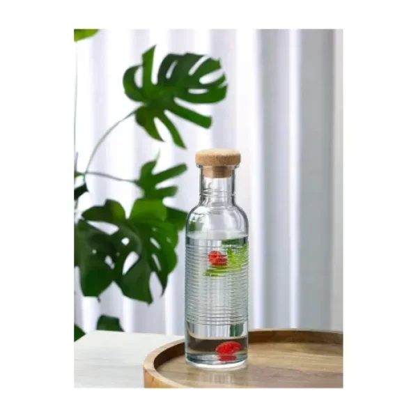 Paşabahçe Hoop 80352 Mantar Kapaklı 1070 cc Cam Şişe
