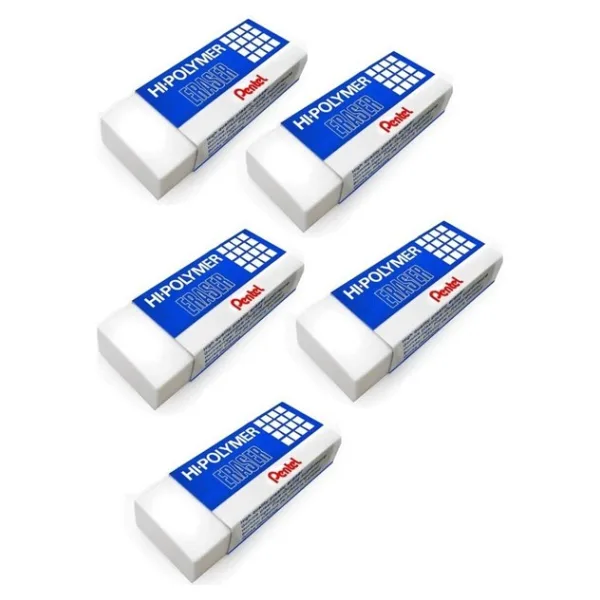 Pentel Hı-Polymer Eraser Silgi 5ADET