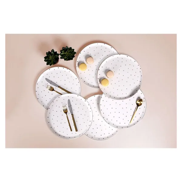 Porland Forest Düz Tabak 28 cm 6'lı