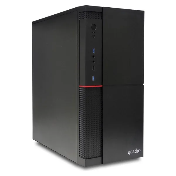 Quadro Solid Dha- 41825 Ci3 4130 3.4Ghz 8Gb 256Gb Ssd Onb Vga Freedos Masaüstü Bilgisayar -Dvd Yok-