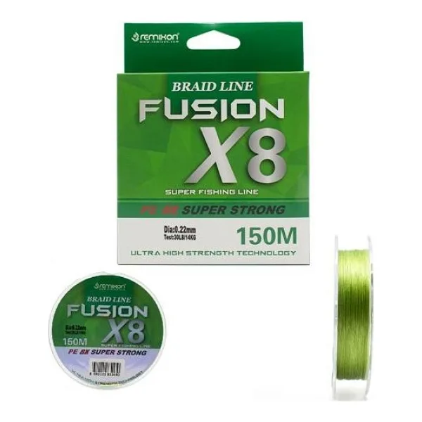 Remixon Fusion 8X 150 m 0.10 mm 5.9 kg Green İp Misina