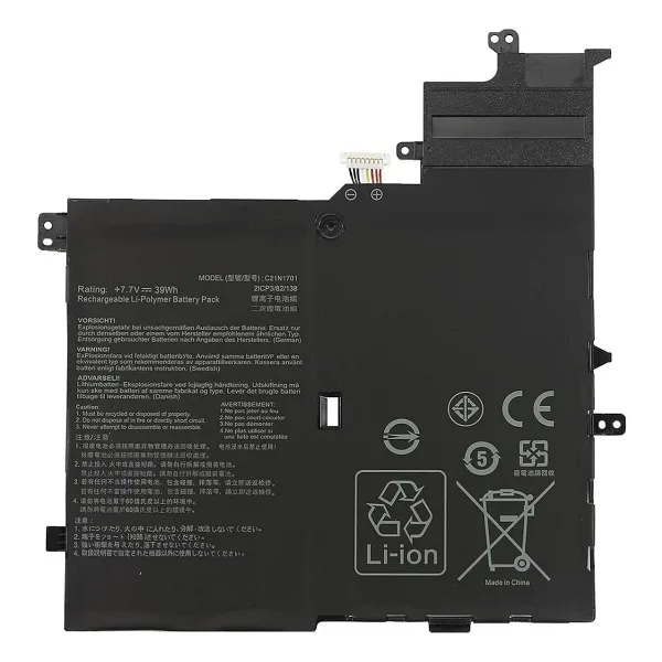 RETRO Asus X406U, C21N1701 Notebook Bataryası