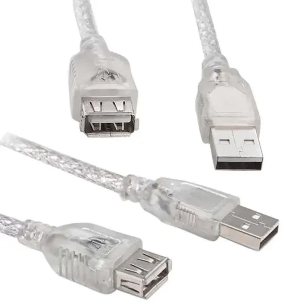 S-Link Usb 2.0 Şeffaf 10 Metre Usb Uzatma Kablosu