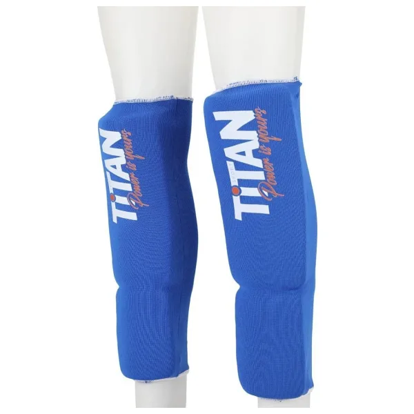 Titan Sport Mavi Beyaz Ayak Bez Kaval Koruyucu L Beden