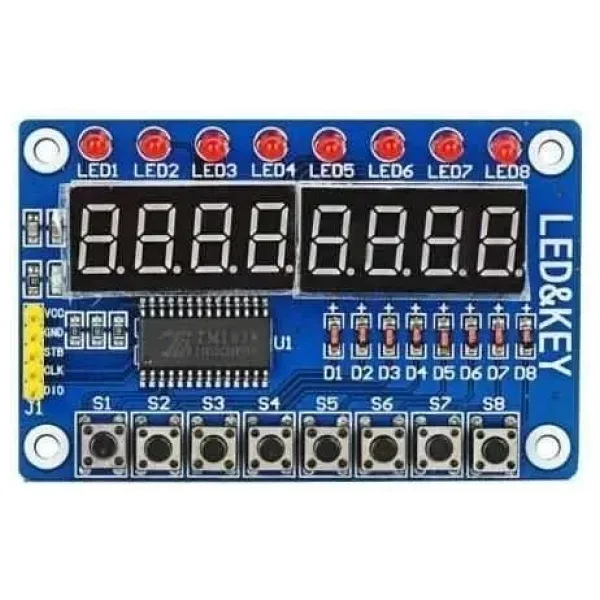 TM1638 7-Segment Display Modülü