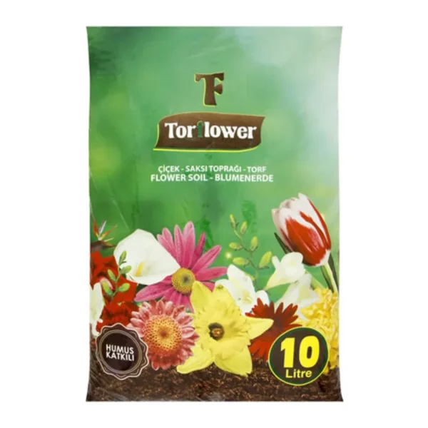Torflower 10 lt Çiçek Saksı Toprağı