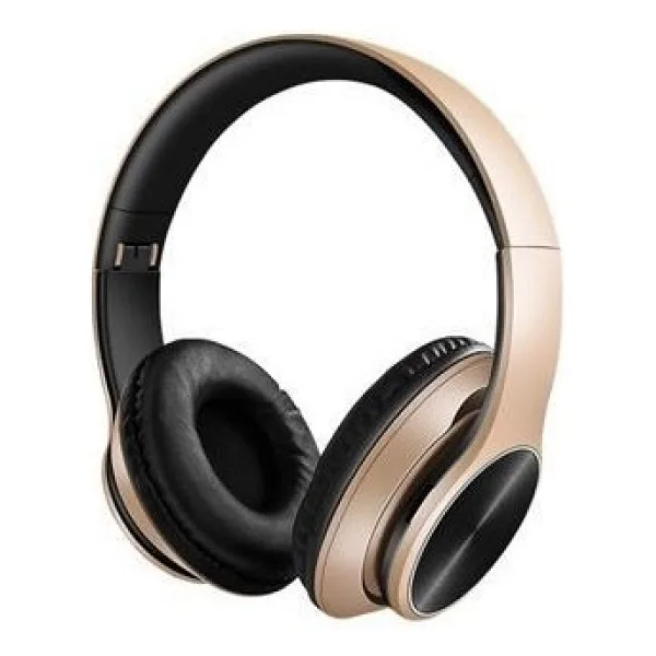 Torima P575 Kablosuz Kulak Üstü Bluetooth Kulaklık Gold
