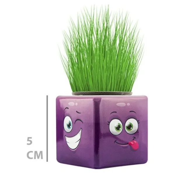 TTT Çim Adam Mini Küp Emoji Figürlü 1 Adet