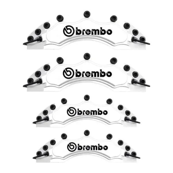 Üniversal Brembo Beyaz Kaliper Kapağı 4 Parça Ön Arka Set