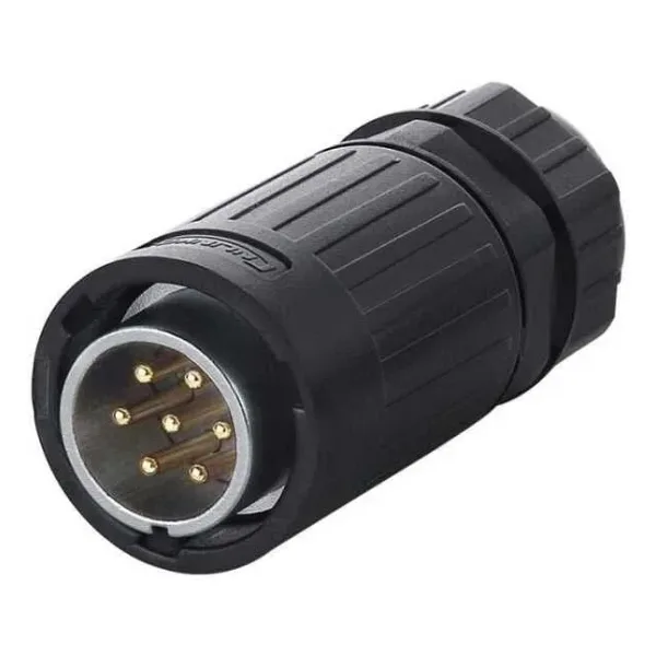 YA-20-C07PE-01-001 7-Pin Su Geçirmez Konnektör - Erkek