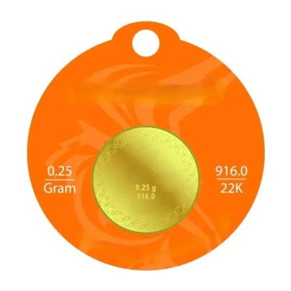 0.25 gr 22 Ayar Gram Altın