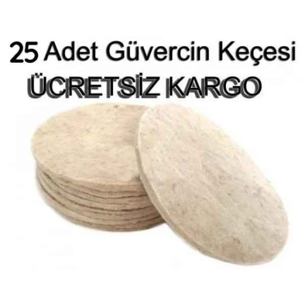 25 Adet Güvercin Keçesi Güvercin Folluk Keçesi Kuş Keçesi Yuvalık Keçesi