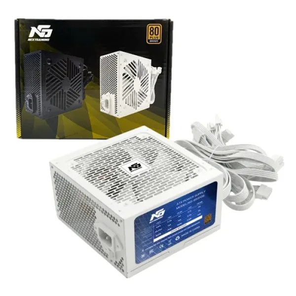 650W 80+ Bronze Ultra Sessiz Fdb Fan Atx M-Atx Power Supply Beyaz