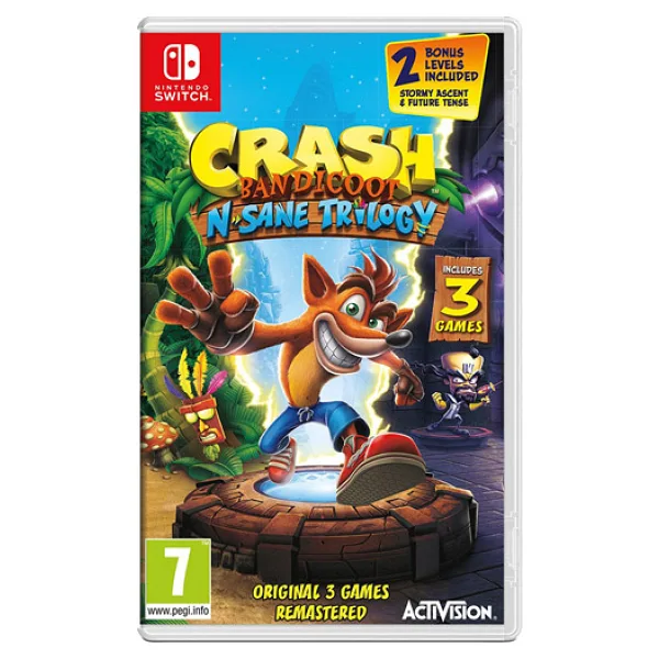 ACTİVİSİON CRASH BANDİCOOT N.SANE TRİLOGY NINTENDO SWITCH OYUN
