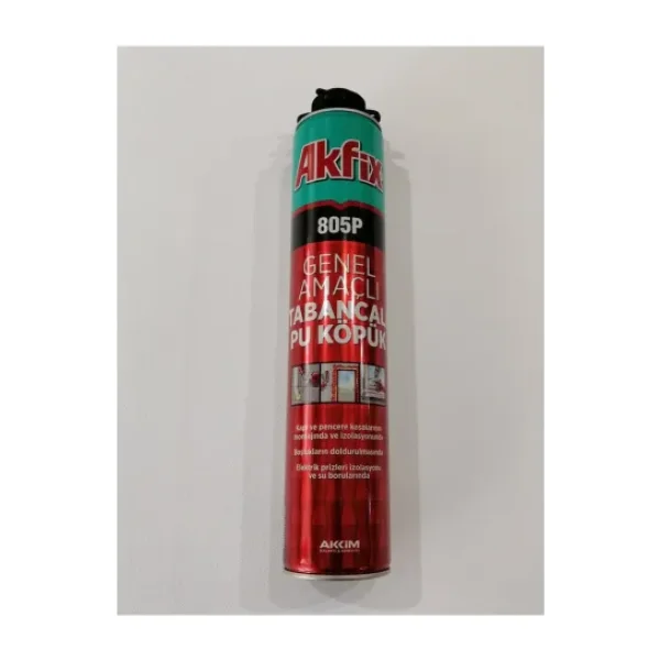 Akfix 805P 750 ml Genel Amaçlı Tabancalı Poliüretan Köpük