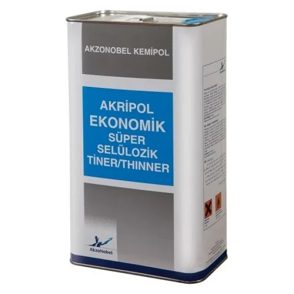 Akzonobel Akripol Selülozik Tiner 12 Litre 10 Kg