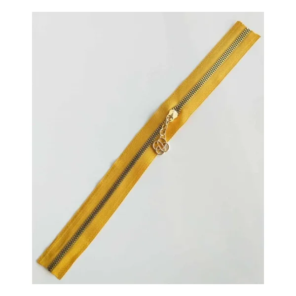 Angel Çanta Aksesuar Başlıklı Fermuar 40 Cm Light Gold Metal Hardal