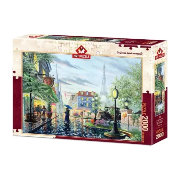 Art Puzzle Yaz Yağmuru Paris Puzzle 2000 Parça 4574