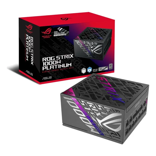 Asus ROG Strix Equalizer ROG-STRIX-1000P-GAMING-E Gen5.1 1000 W Power Supply