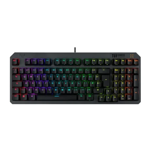 Asus TUF K3 Gen II RGB %96 Clicky Blue Switch Kablolu Mekanik Oyuncu Klavyesi
