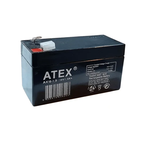 Ataba Atex 12v 1.3ah Kuru Akü (97x43x51x57)