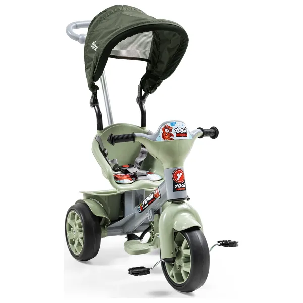 Baby2Go Yogi Yeşil 3 Tekerlekli Bisiklet