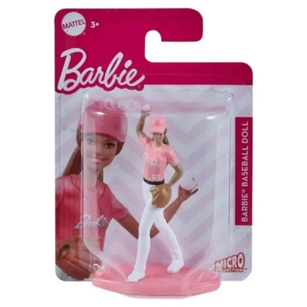 Barbie Mini Figür Baseball Doll