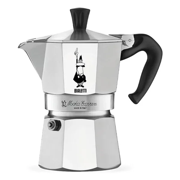 Bialetti Express Gri 3 Cup Moka Pot