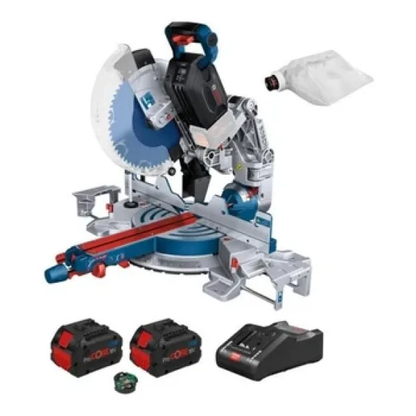 Bosch GCM 18V-305 GDC Çift Akülü 12 Ah Gönye Testere